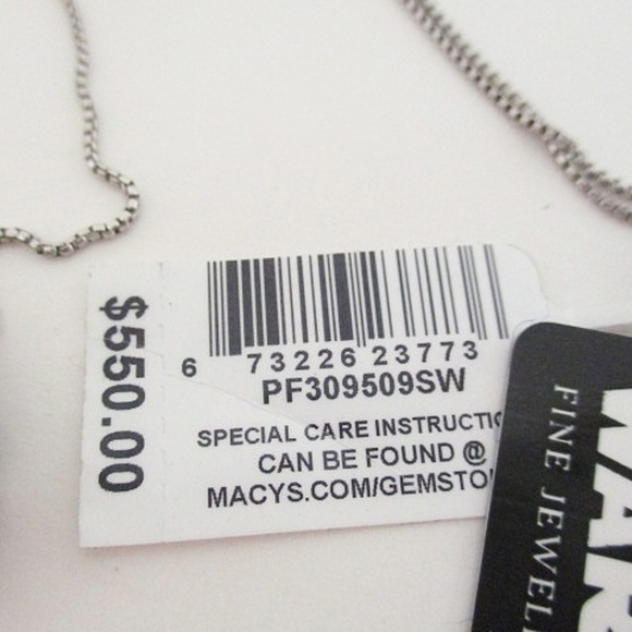 STAR WARS -  Death Star 18" Pendant Necklace in Sterling Silver - Picture 7 of 10